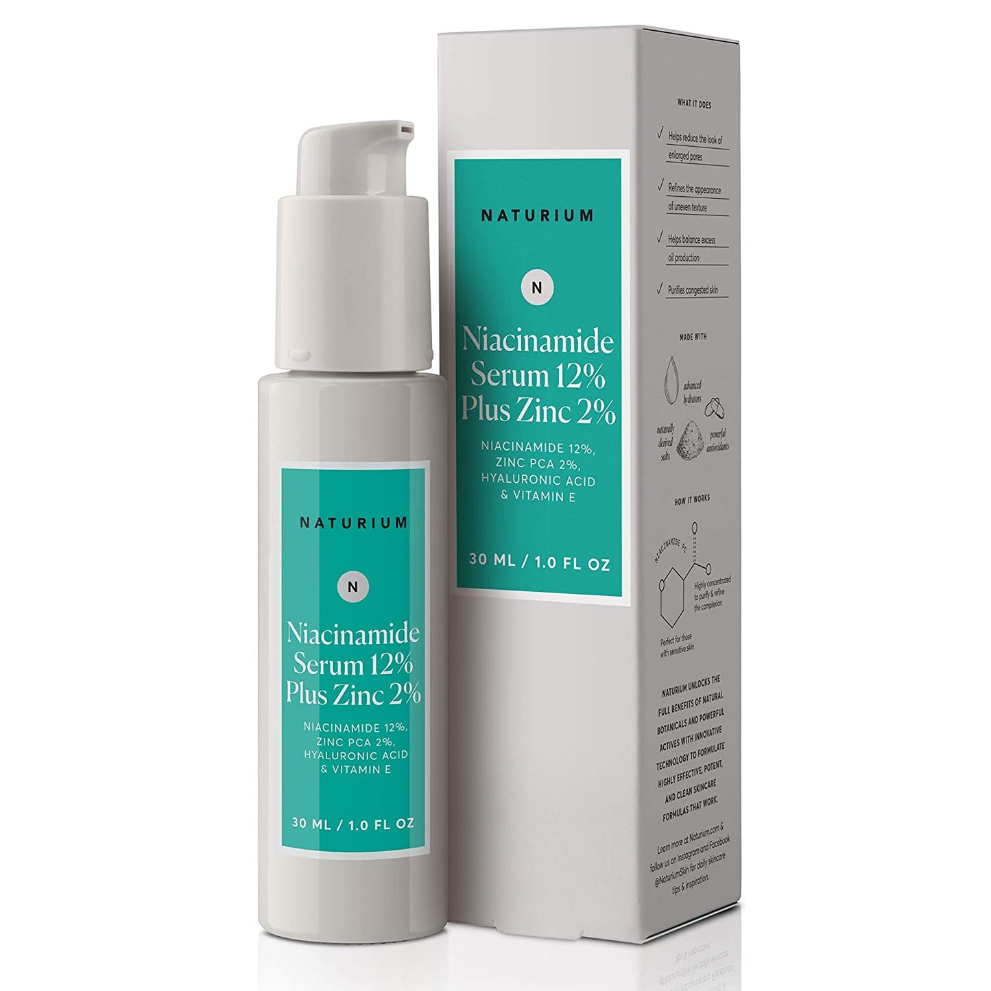 Naturium Niacinamide Serum 12% Plus Zinc 2% 30ml