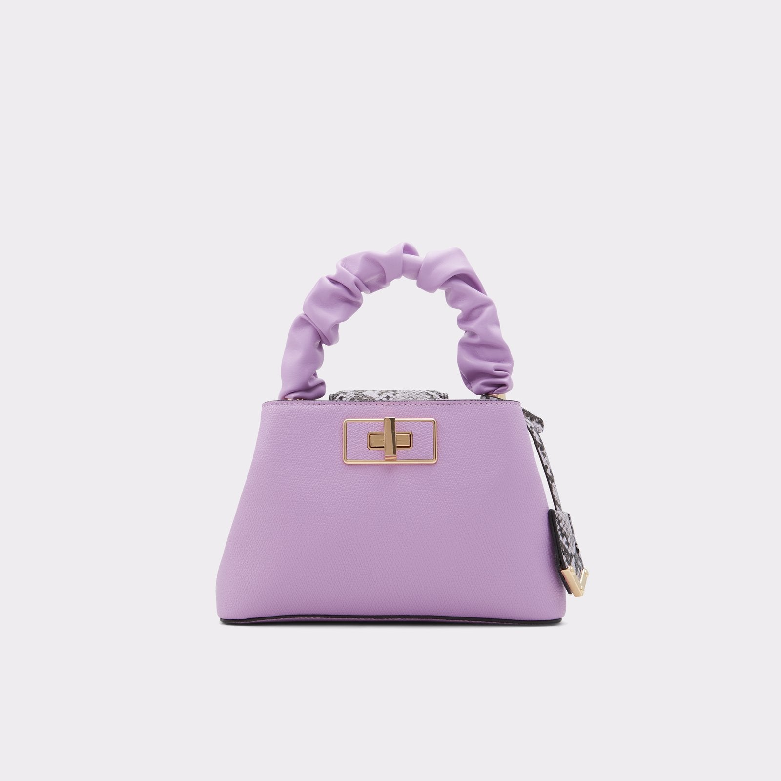 Aldo Snakie Top Handle Bag Bright Purple Meharshop