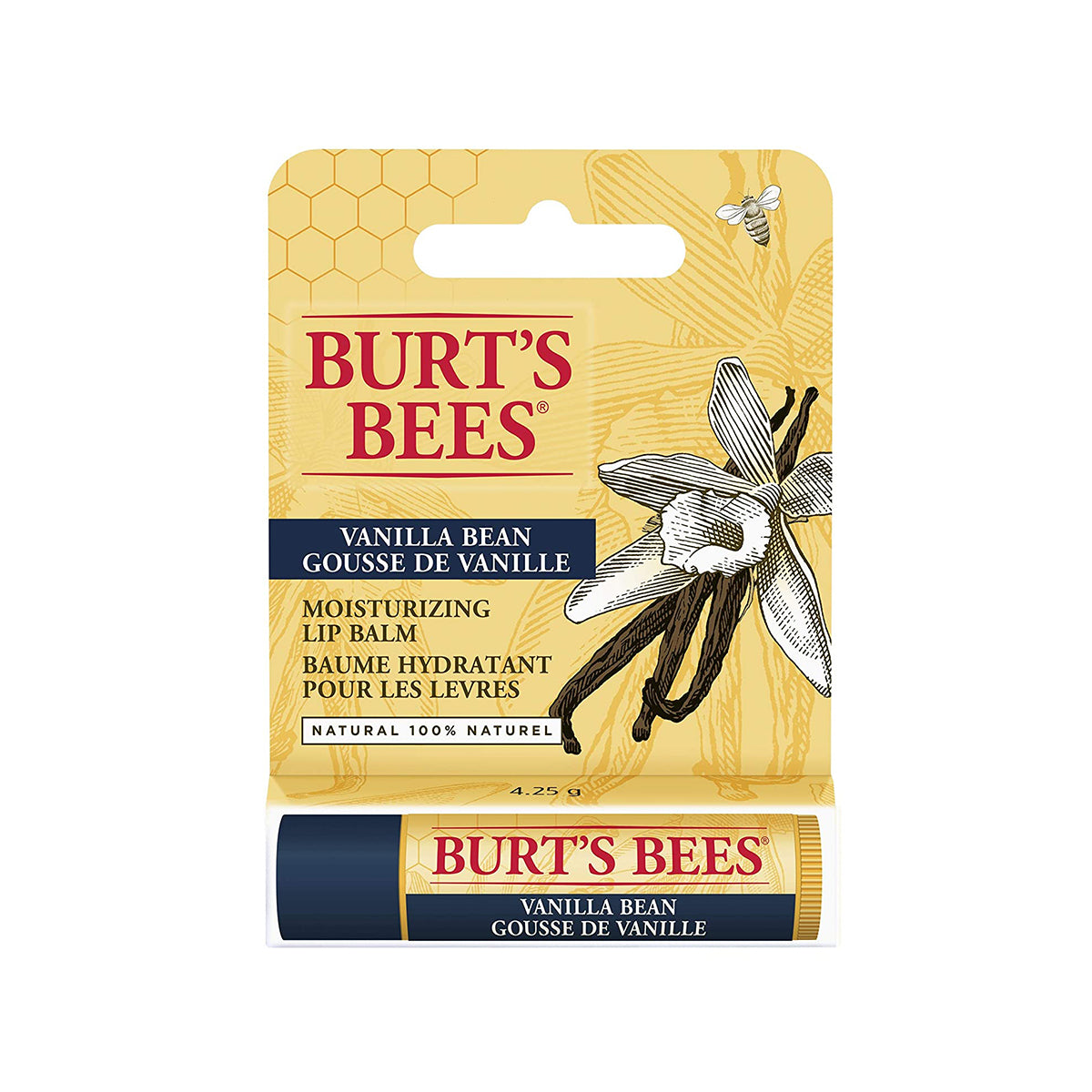Burt's Bees Vanilla Bean Lip Balm 4.25g