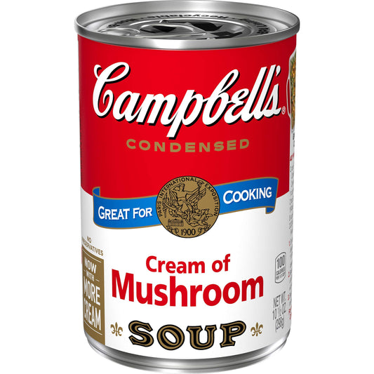 Campbells Condensed Cream of Mushroom Soup 295g