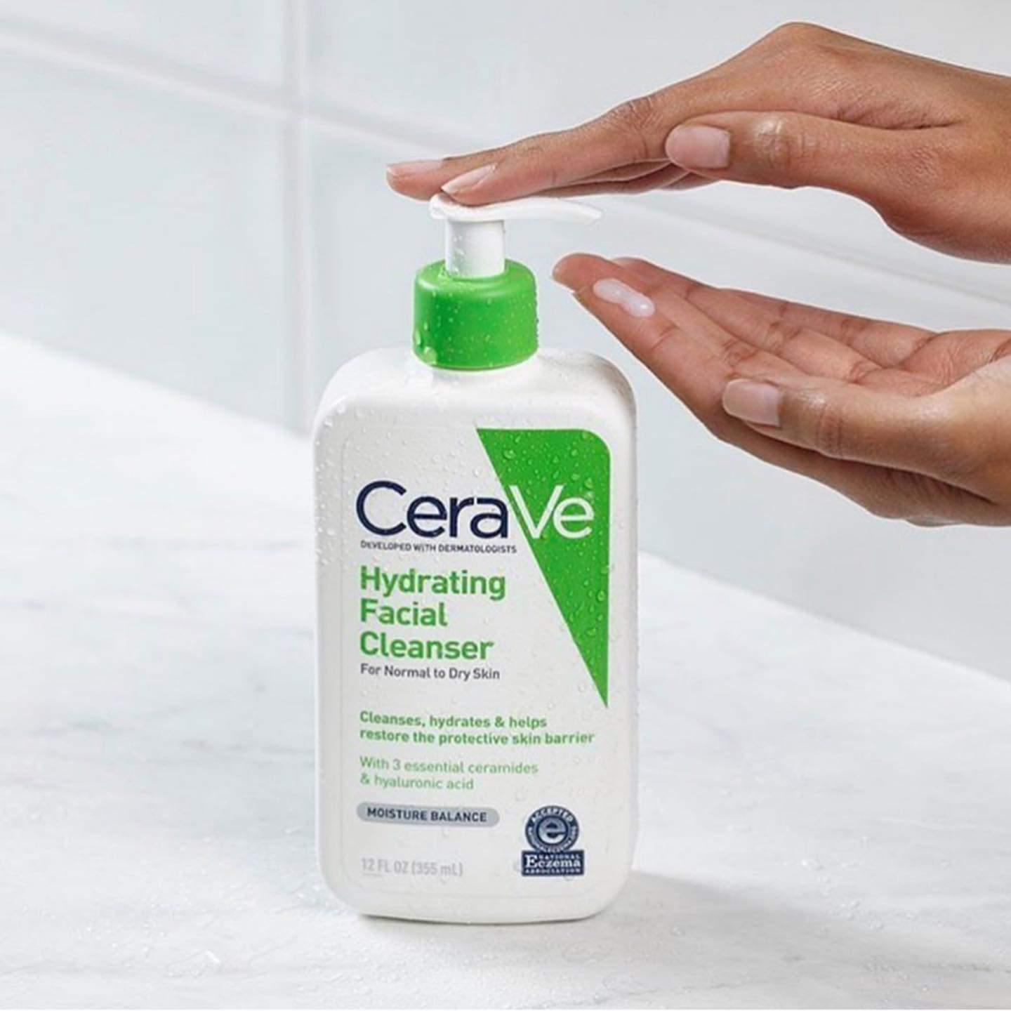 CeraVe Hydrating Facial Cleanser Normal To Dry Skin 355ml