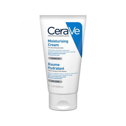 CeraVe Moisturising Cream For Dry To Very Dry Skin Baume Hydratant-50ml