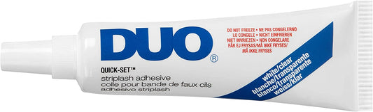 DUO - Quick-Set Striplash Artificial Eyelash Adhesive - White/Clear 7g