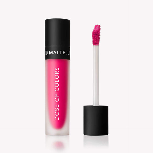 Dose Of Color Liquid Matte Lipstick-Pinky Promise-Meharshop