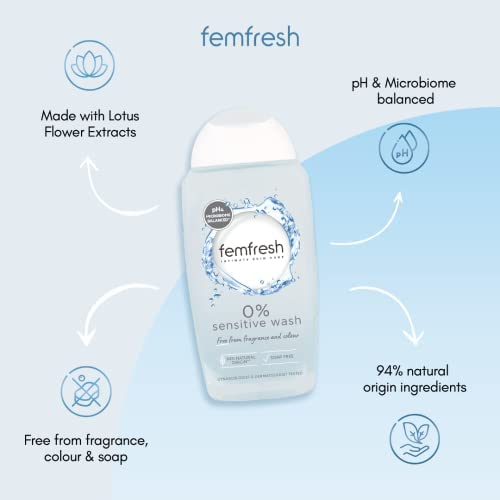 Femfresh 0% Sensitive Wash 250ml