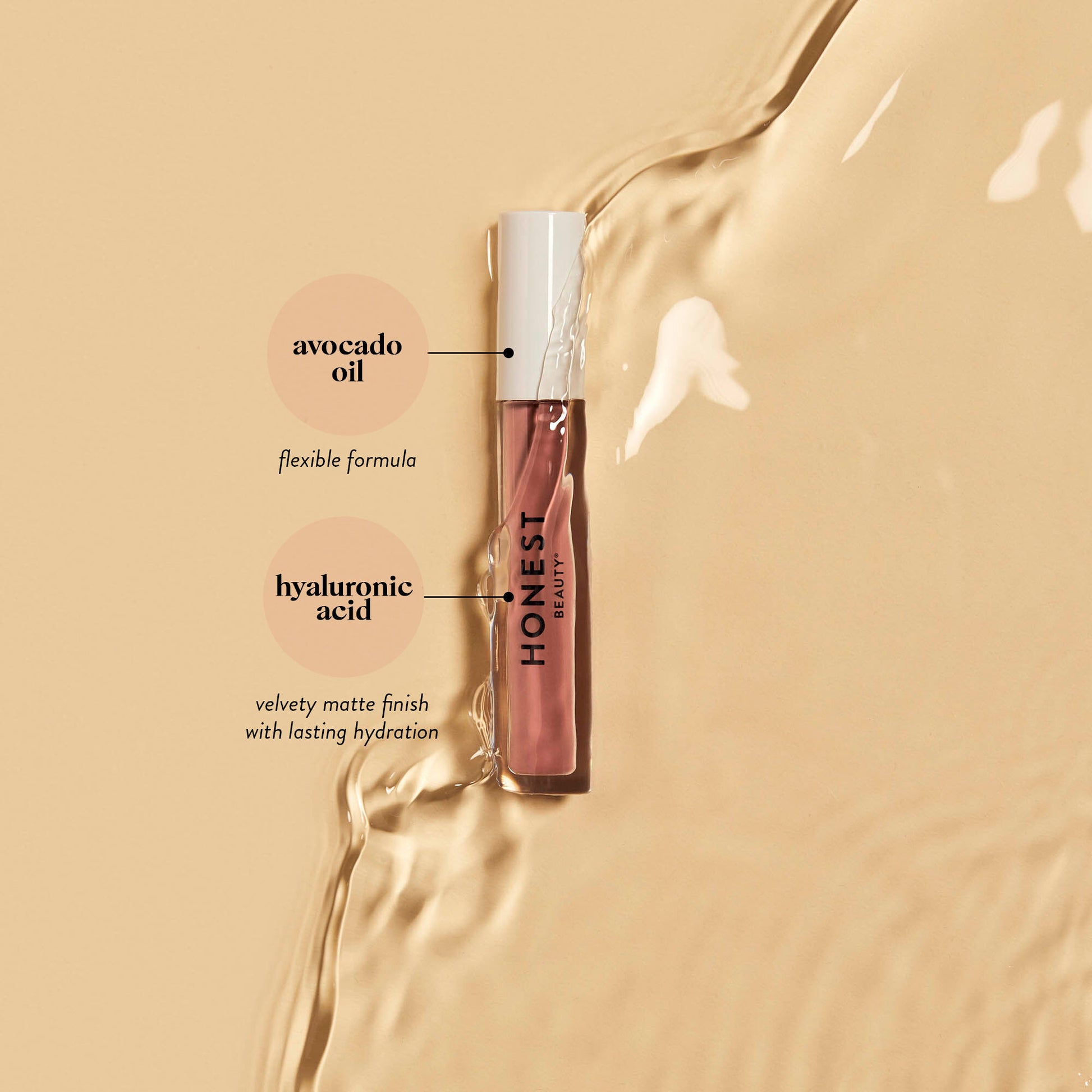 Honest Beauty Liquid Lipstick- Off Duty 3.5g
