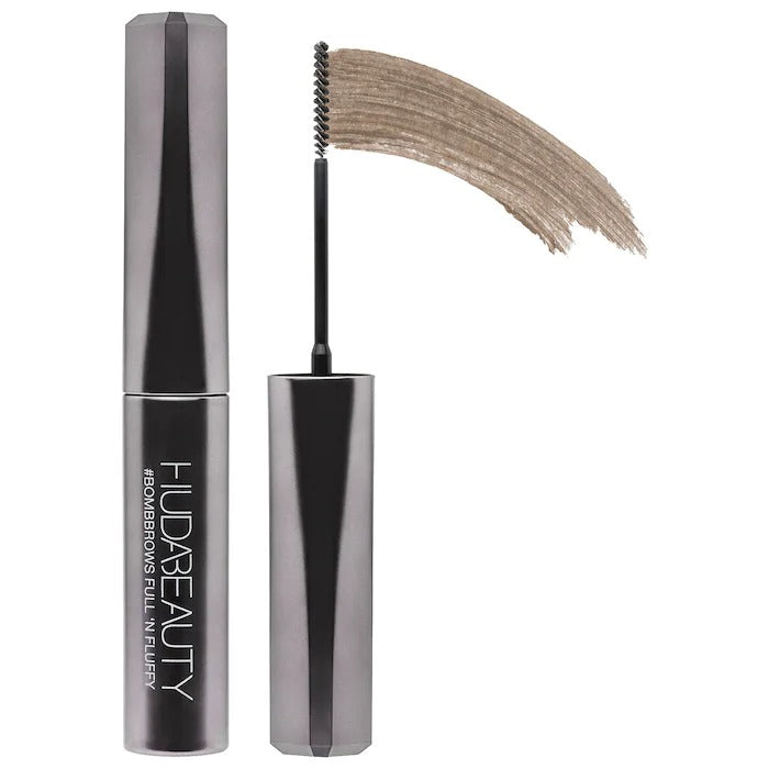 Huda Beauty #BombBrows Full 'n Fluffy Volumizing Fiber Gel- 2 Neutral Blonde