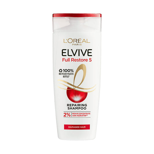L'Oreal Paris Elvive Full Restore 5 Repairing Shampoo For Weak, Damaged Hair 400ml