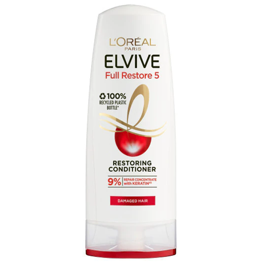 L'Oreal Paris Elvive Full Restore 5 Restoring Conditioner For Weak, Damaged Hair 400ml