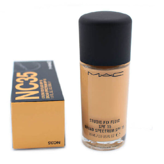 Mac Studio Fix Fluid SPF 15 Foundation NC35