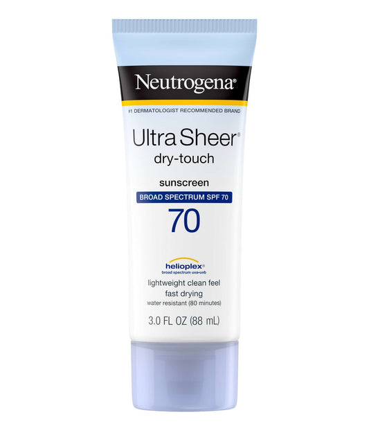Neutrogena Ultra Sheer Dry Touch Sunscreen SPF70