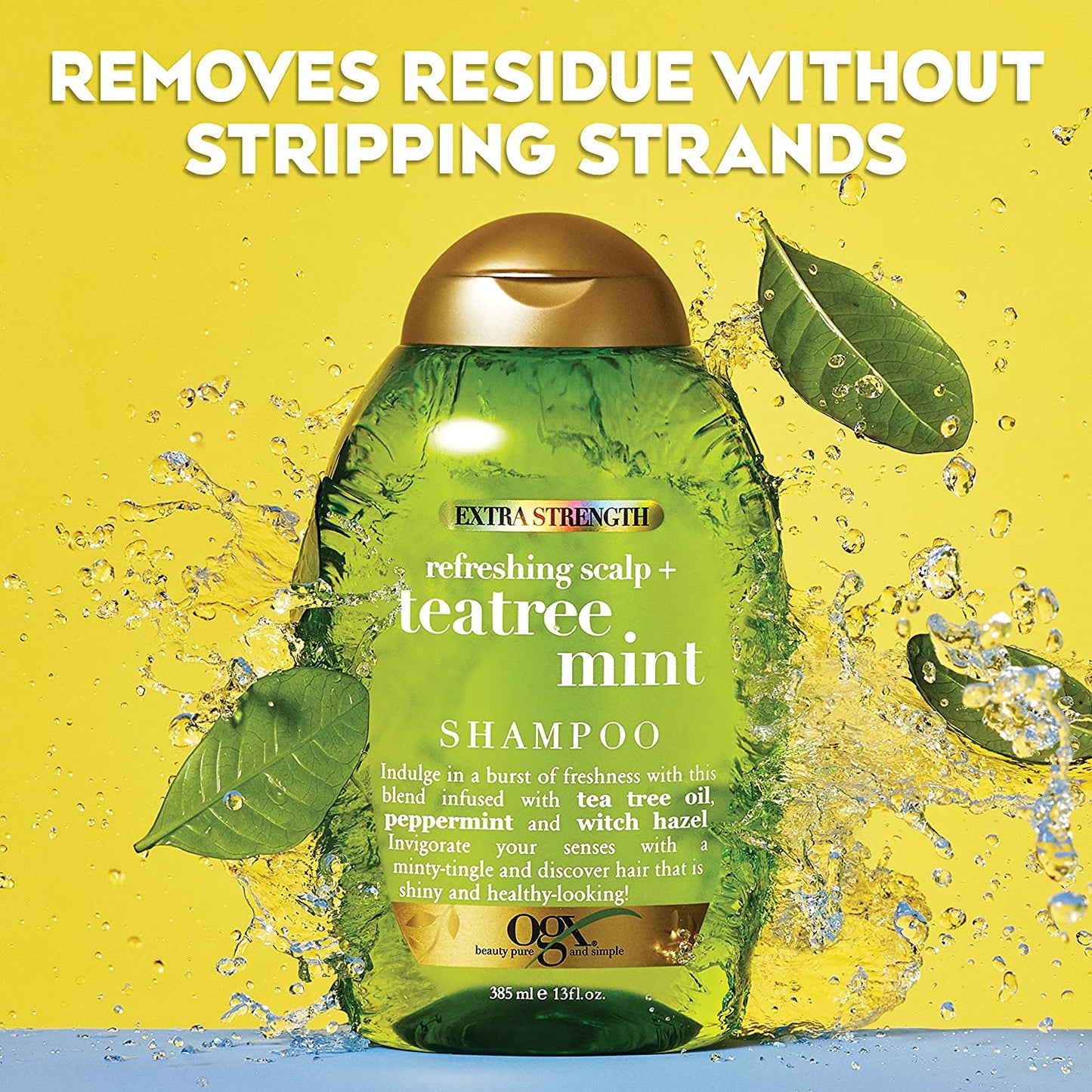 OGX Extra Strength Refreshing Scalp Teatree Mint Shampoo 385ml