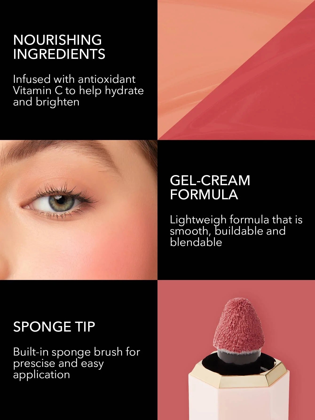 SHEGLAM Color Bloom Liquid Blush- Float On