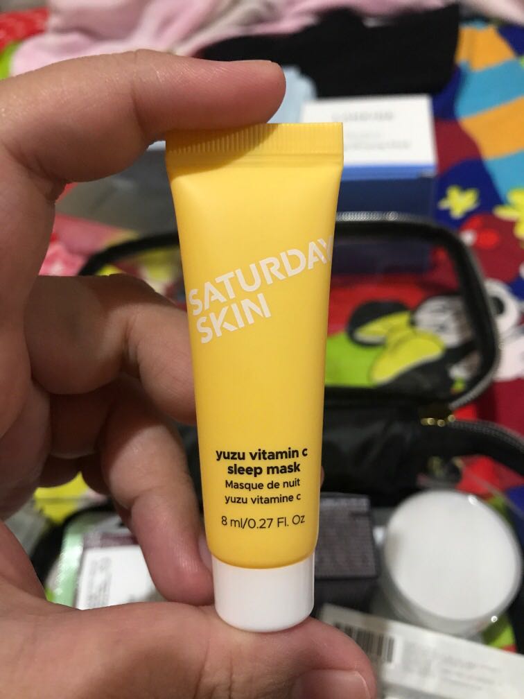 Saturday Skin-Yuzu Vitamin C Sleep Mask 8ml