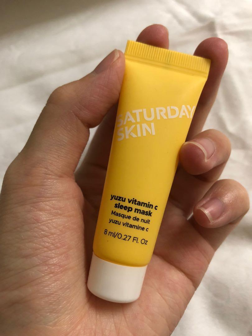 Saturday Skin-Yuzu Vitamin C Sleep Mask 8ml