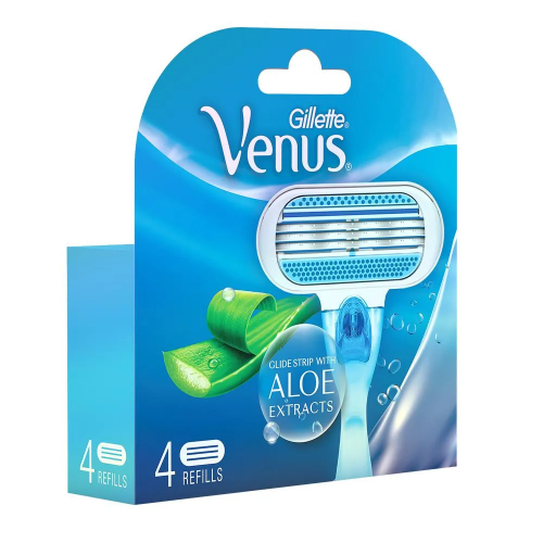 Gillette Venus Razor Blades for Women – 4 Pieces