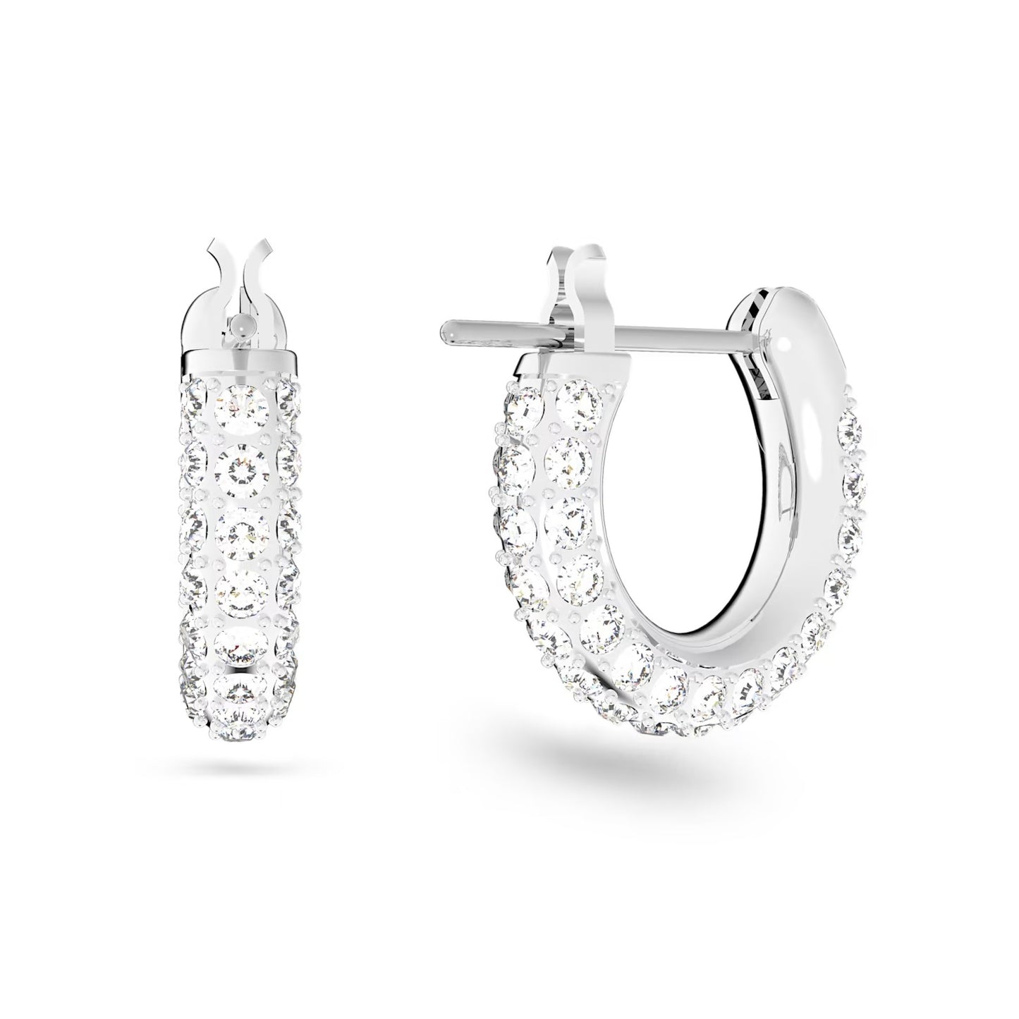 Swarovski Stone hoop Earrings Pave, Small