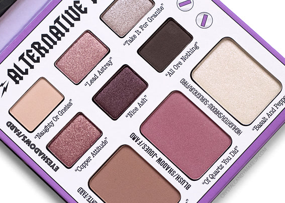 The Balm Cosmetic Alternative Rock Voleum 1 Face Palette