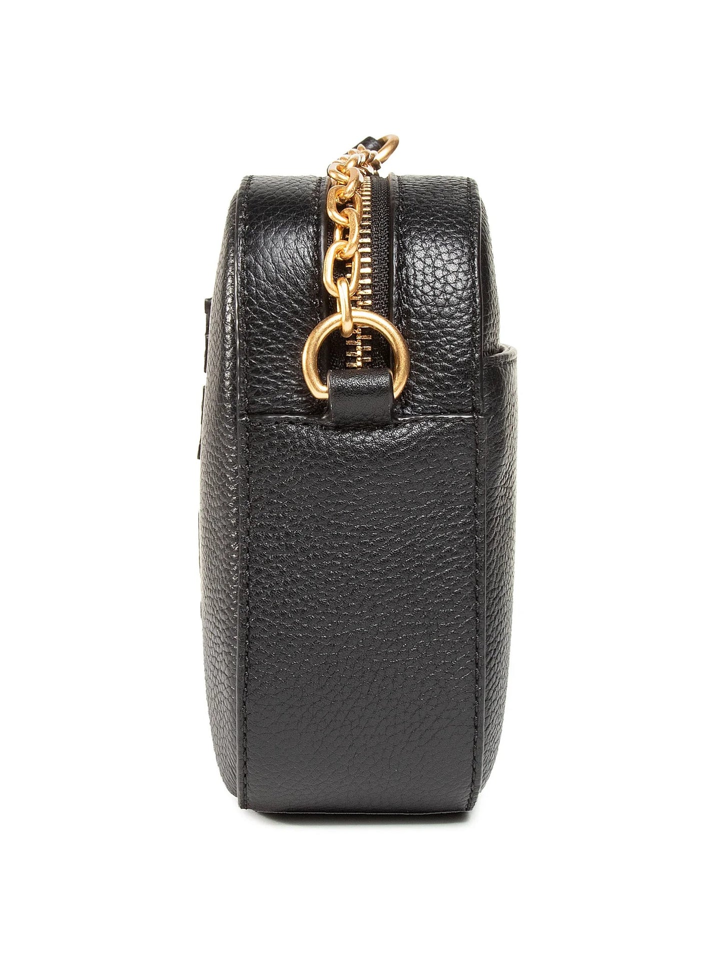 Tory Burch McGraw Leather Camera Bag- Black