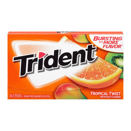 Trident Gum Tropical Twist 14 sticks