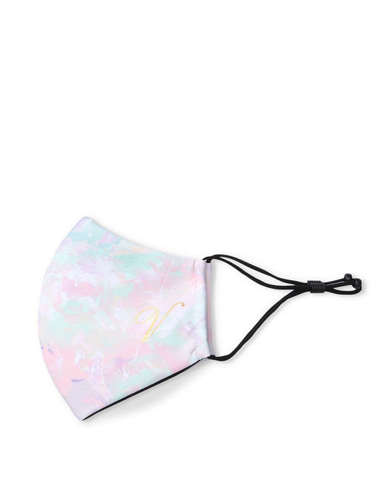 Victoria's Secret Reusable Face Mask - Pastel Rainbow Leaves