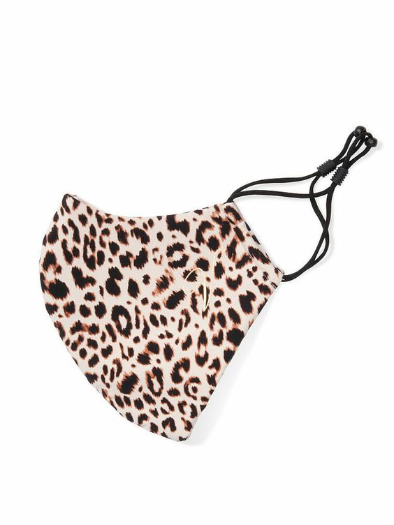 Victoria's Secret Reusable Face Mask Leopard