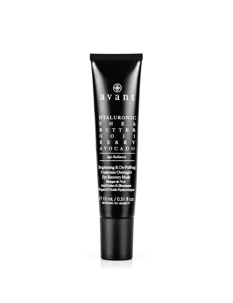 Avant Brightening & De-Puffing Hyaluronic Overnight Eye Recovery Mask 15ml