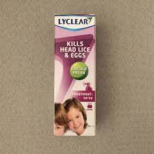 Lyclear Head Lice & Eggs Effective Treatment Spray