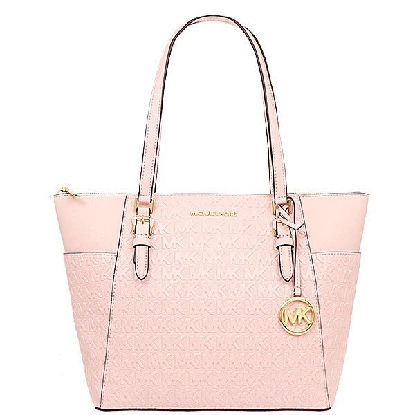 Michael kors charlotte online large top zip tote