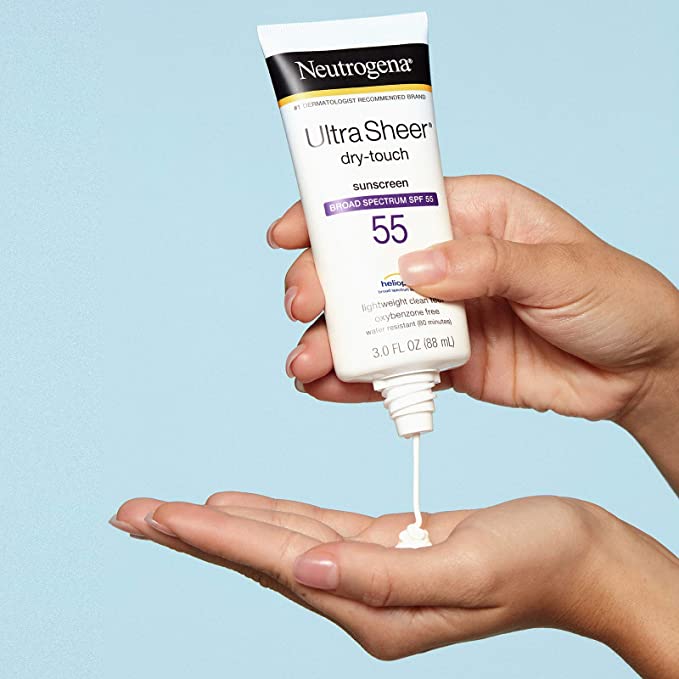 Neutrogena Ultra Sheer Dry Touch Sunscreen SPF55 88ml