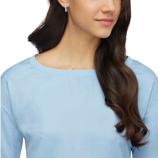 Swarovski Sommerset Earrings White, Rhodium plated 5616262