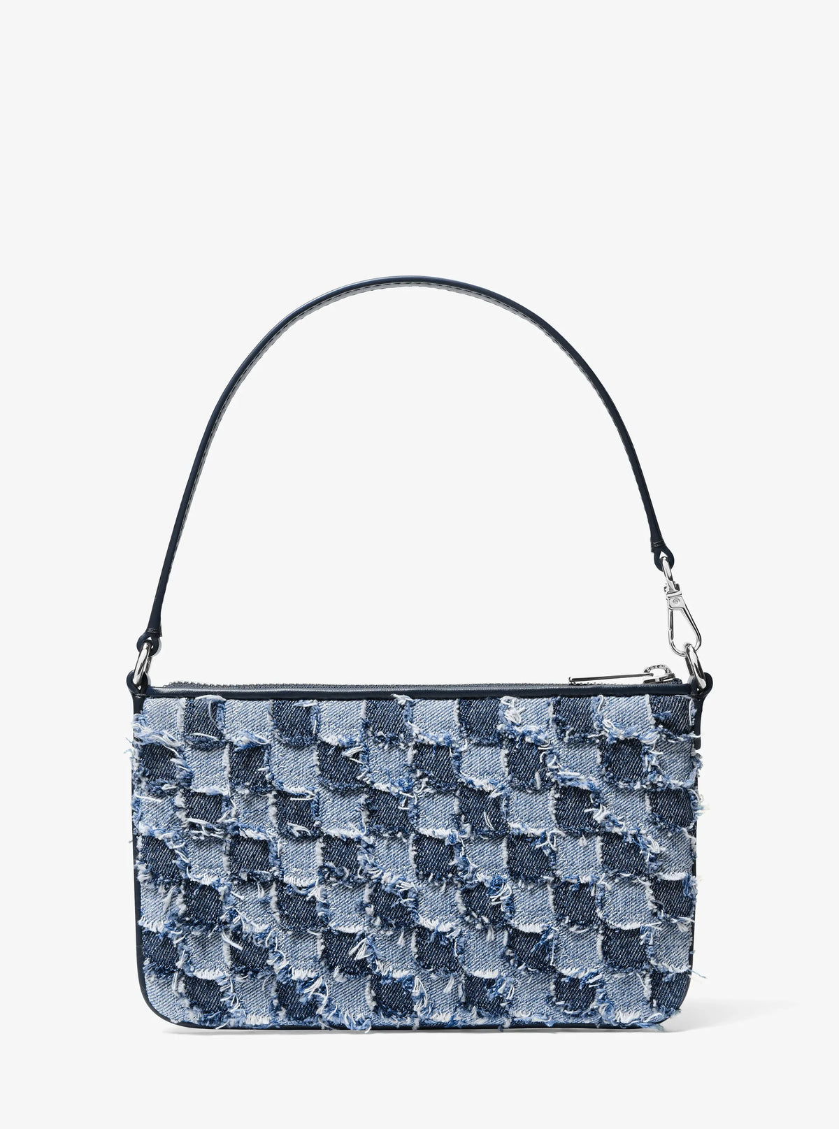 Michael Kors Jet Set Small Denim Wristlet Bag– Washed Denim