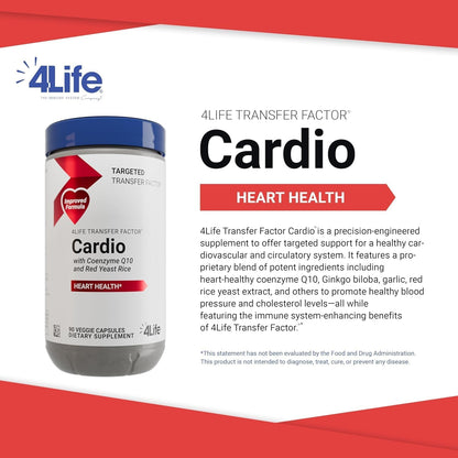 4Life Transfer Factor Cardio 120 Capsulas