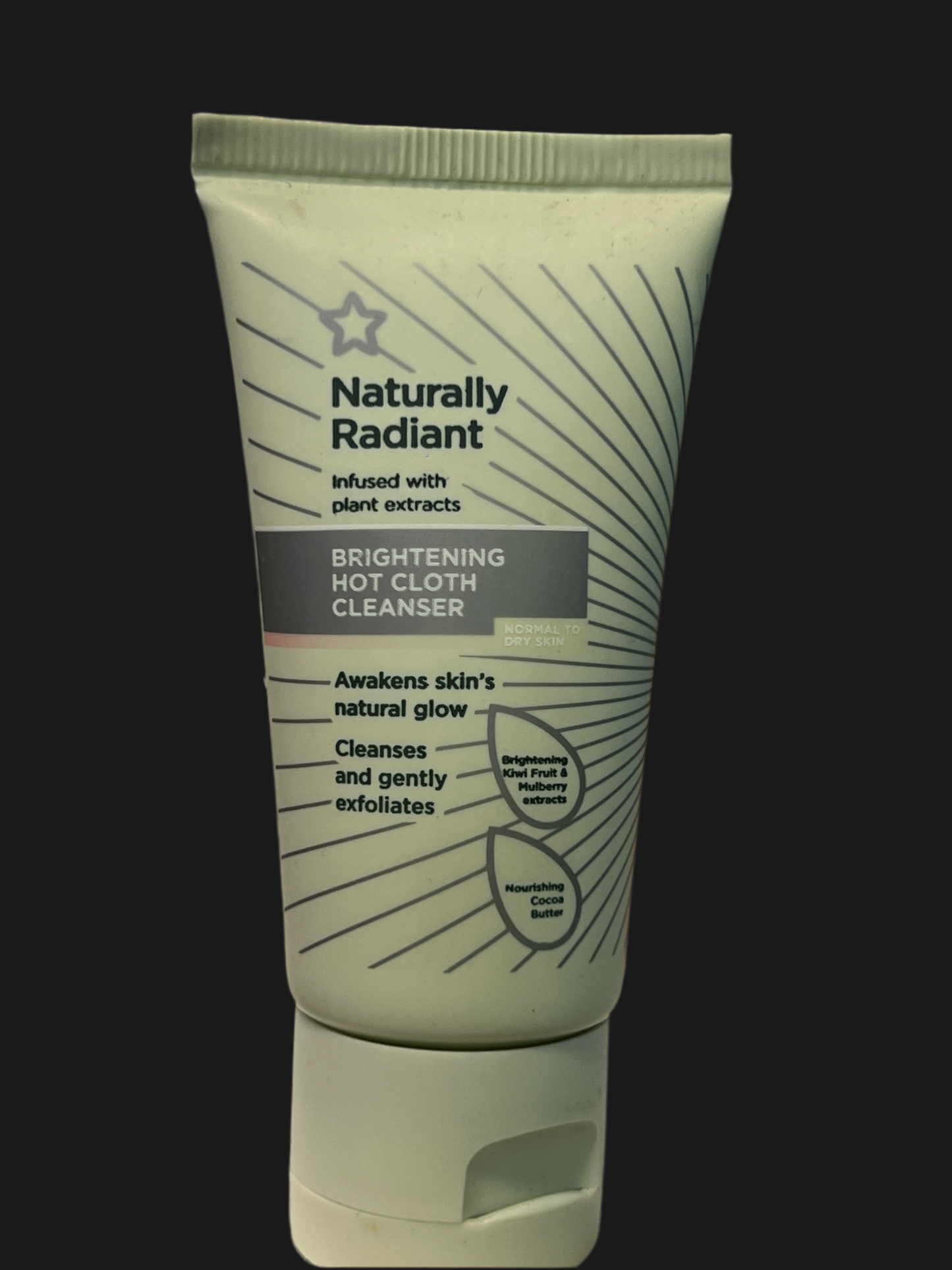 Superdrug Naturally Radiant Brightening Hot Cloth Cleanser 30ml