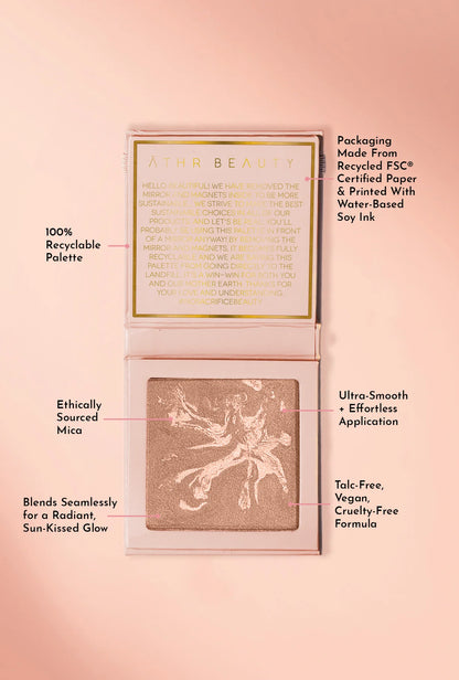ATHR Beauty Diffused Reflections Bronzing Powder-Aurora