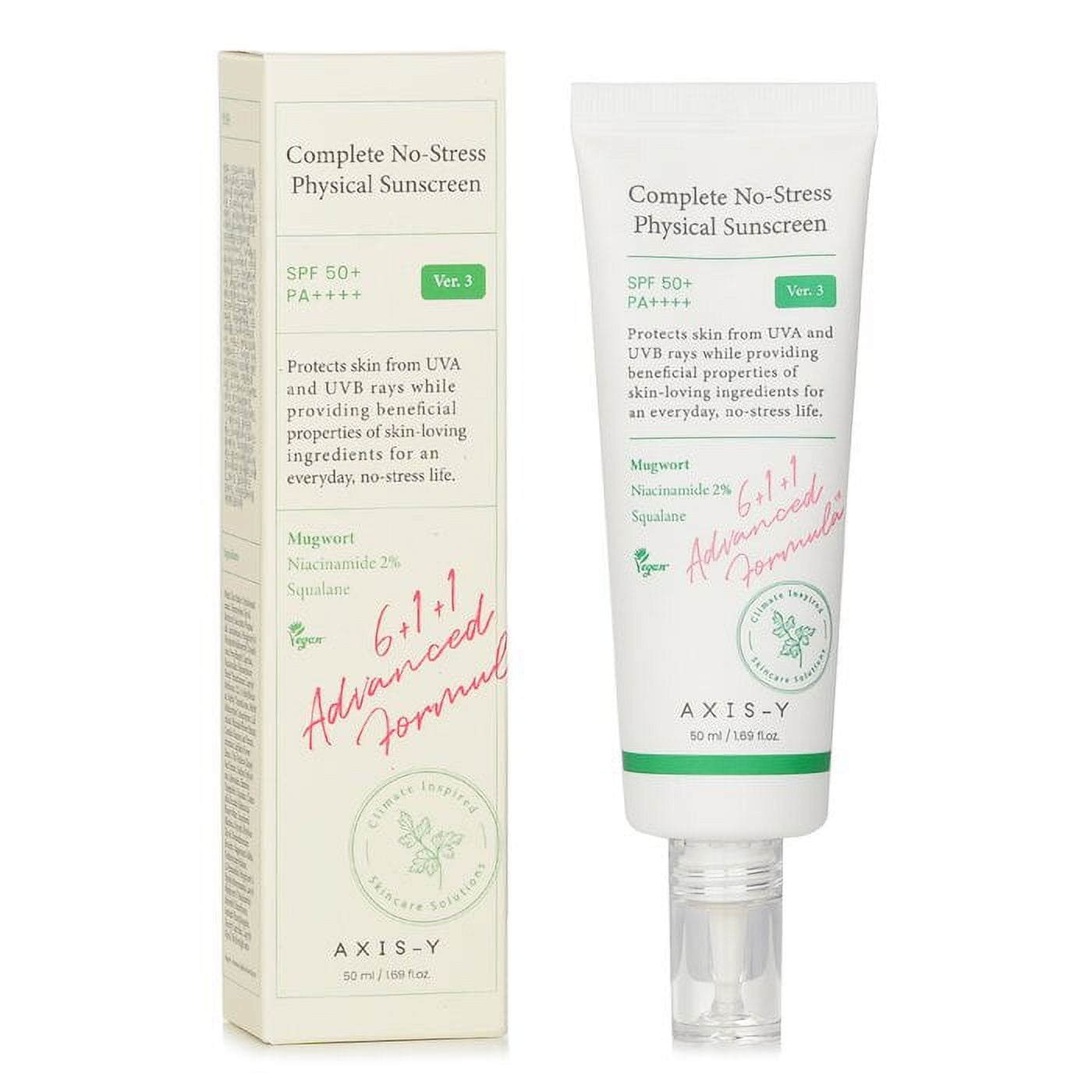AXIS-Y Complete No-Stress Physical Sunscreen 50ml