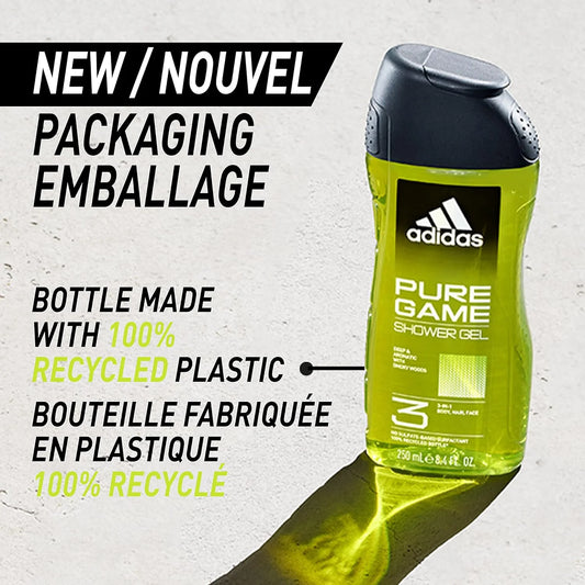 Adidas Pure Game Men Shower Gel 400ml