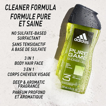 Adidas Pure Game Men Shower Gel 400ml