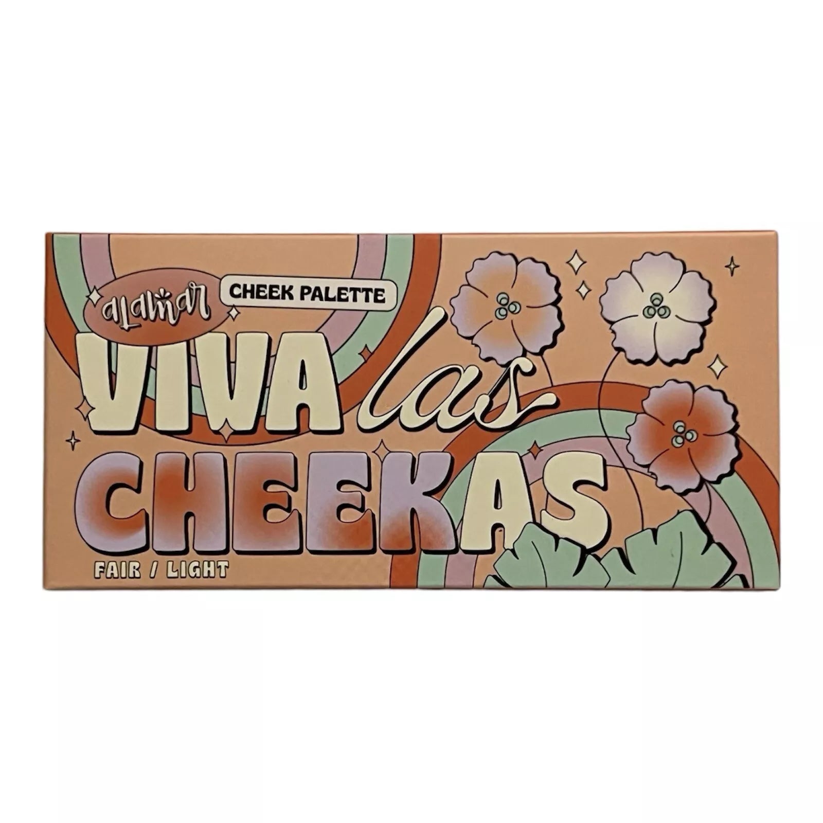 Alamar Cosmetics Viva Las Cheekas Cheek Palette- Fair/Light