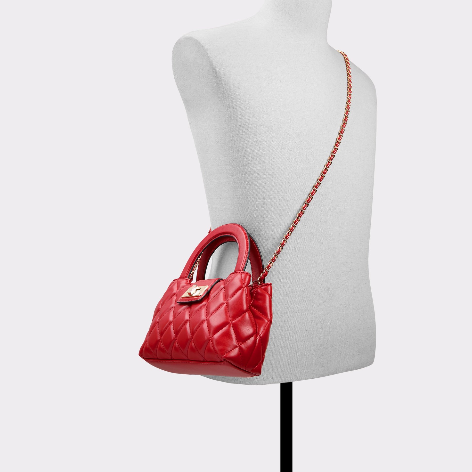 Aldo Ellianaax Top Handle Bag- Red