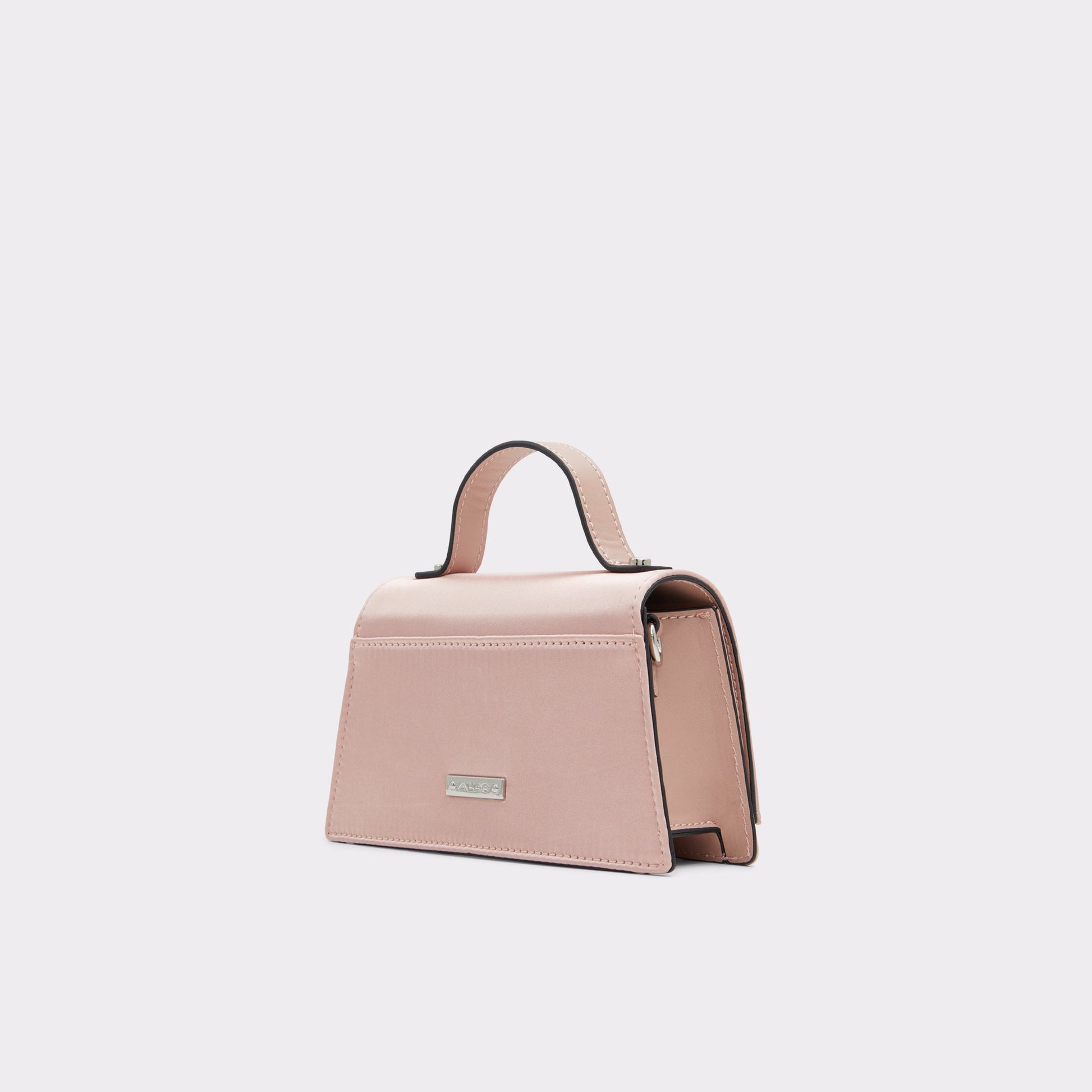 Aldo Papioni Top Handle Bag- Light Pink