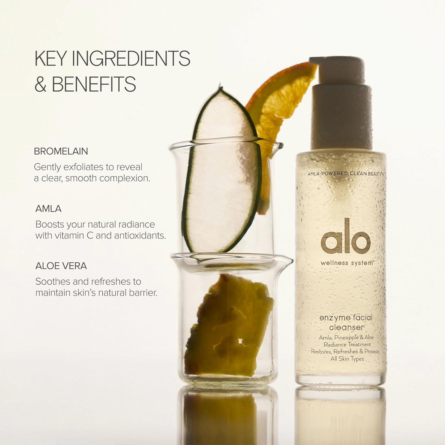 Alo Wellness System Enzyme Facial Cleanser 95ml