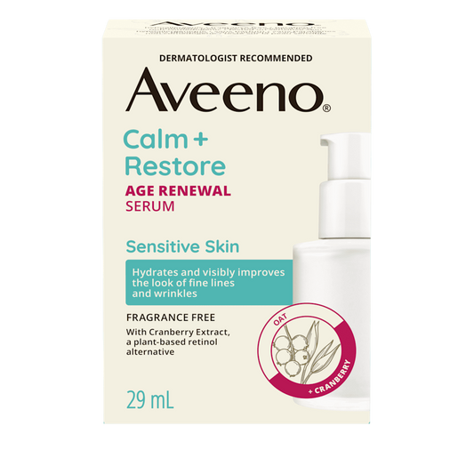 Aveeno Calm + Restore Age Renewal Serum 29ml
