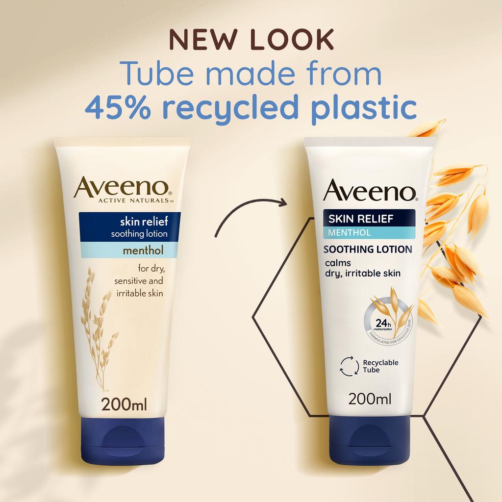 Aveeno Skin Relief Soothing Lotion With Menthol 200ml