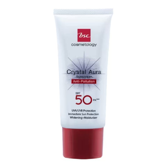 BSC Crystal Aura Sunscreen Anti-Pollution SPF50 PA+++ 20g