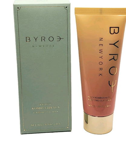 BYROE Peach Kombucha Tea Purifying Clay Mask 80g