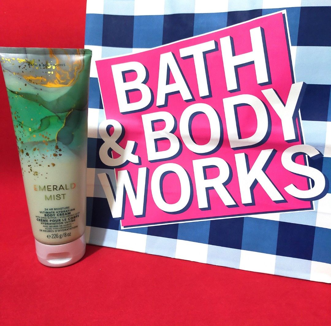 Bath & Body Works Emerald Mist Ultimate Hydration Body Cream 226g