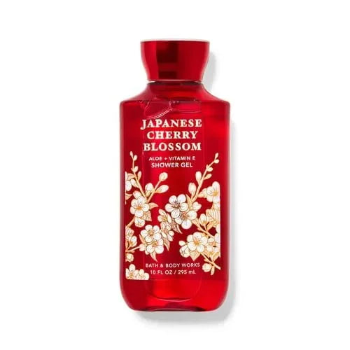 Bath & Body Works Japanese Cherry Blossom Aloe+Vitamin E Shower Gel 295ml