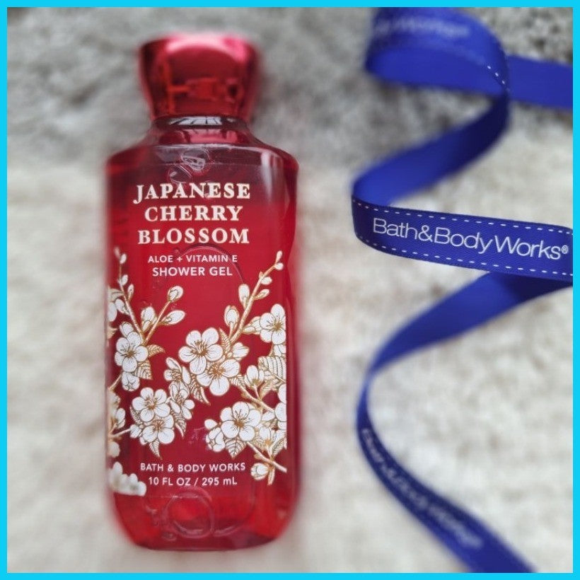 Bath & Body Works Japanese Cherry Blossom Aloe+Vitamin E Shower Gel 295ml