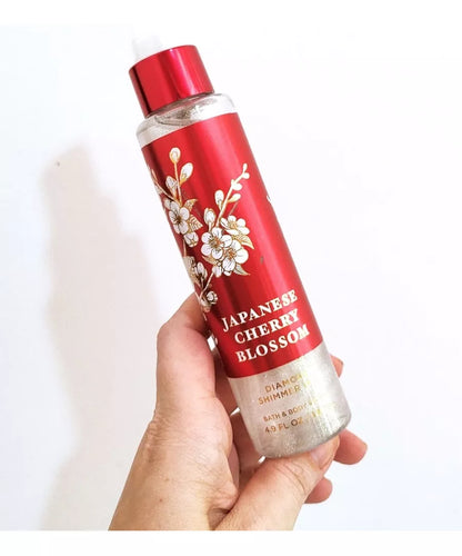 Bath & Body Works Japanese Cherry Blossom Diamond Shimmer Mist 145ml